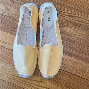 yellow espadrille